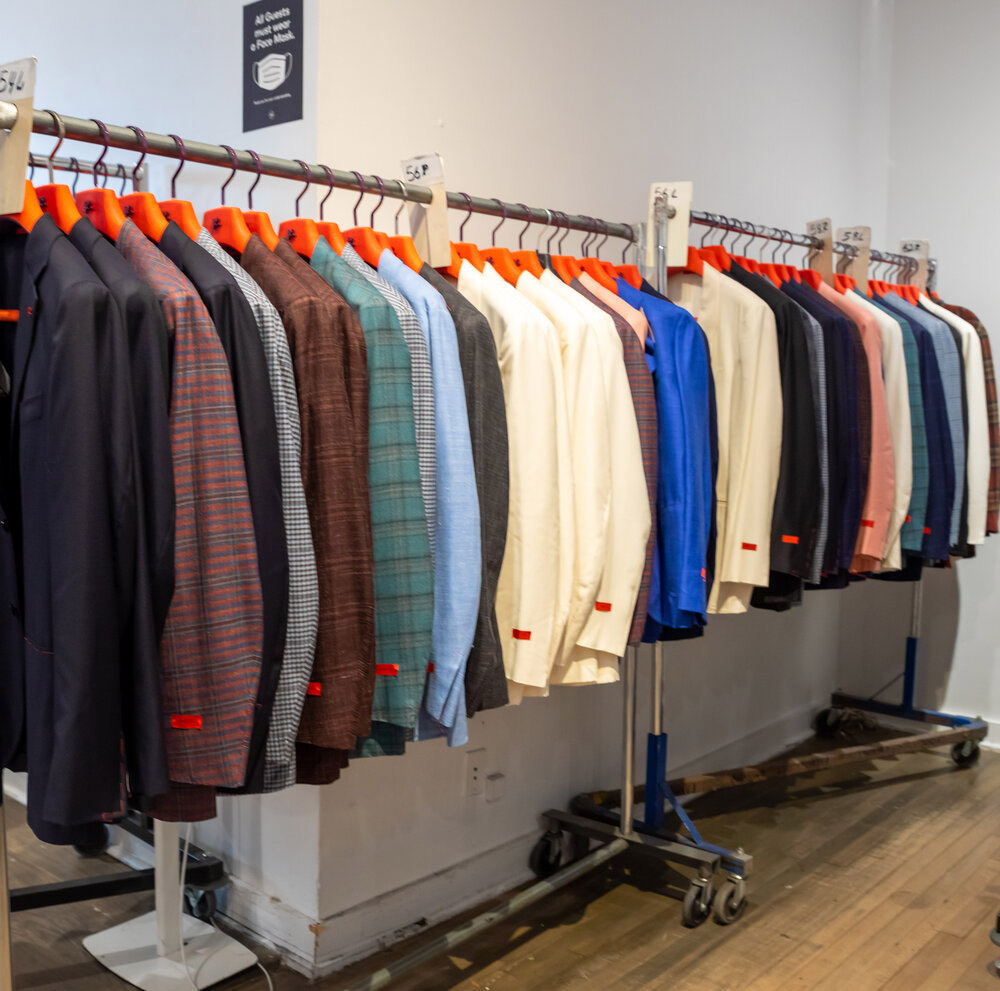 Isaia & Eidos Sample Sale in Images