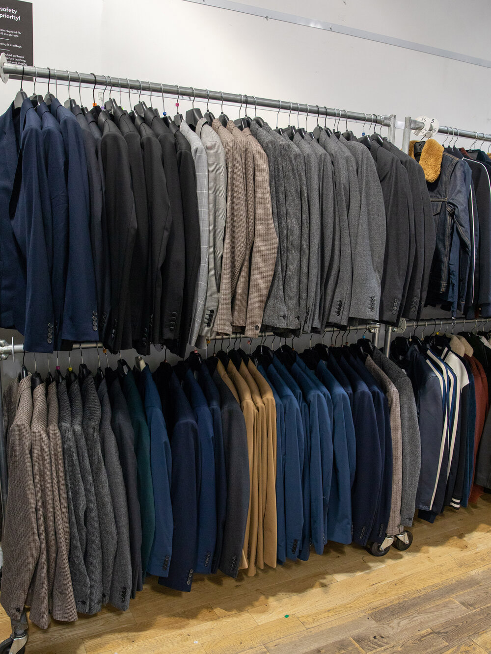 Pics from Inside the Sandro Sample Sale