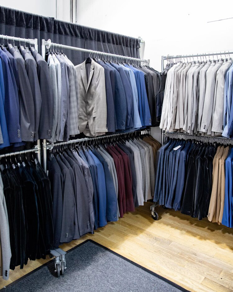 Theory Men's Sample Sale in Images