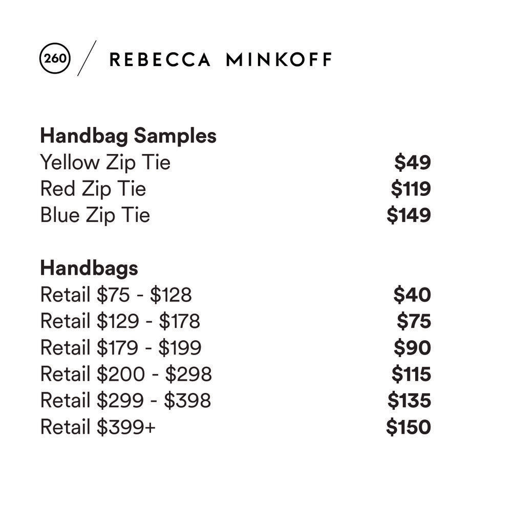 Rebecca Minkoff Sample Sale in Images
