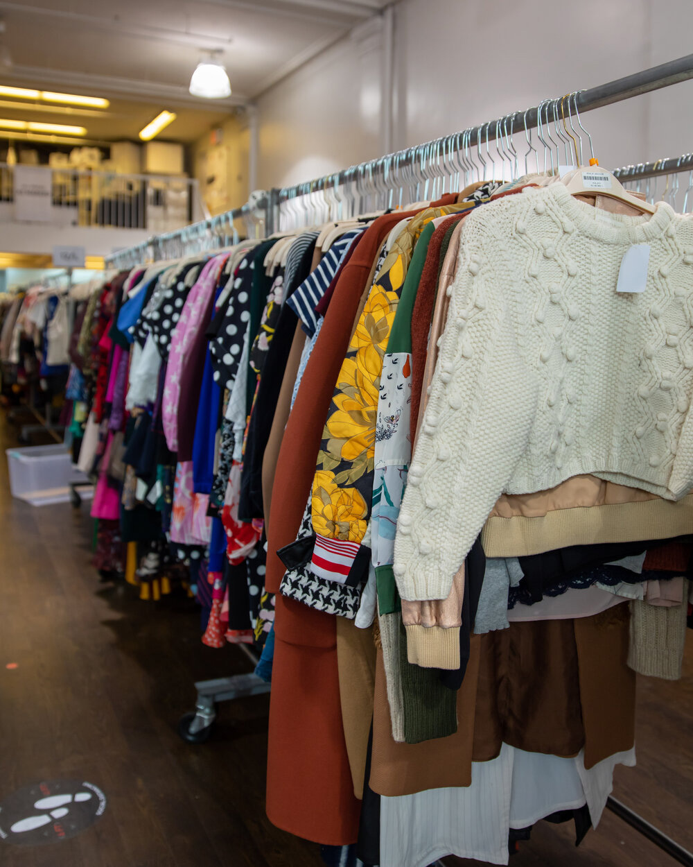 Rent the Runway Apparel NY Sample Sale in Images