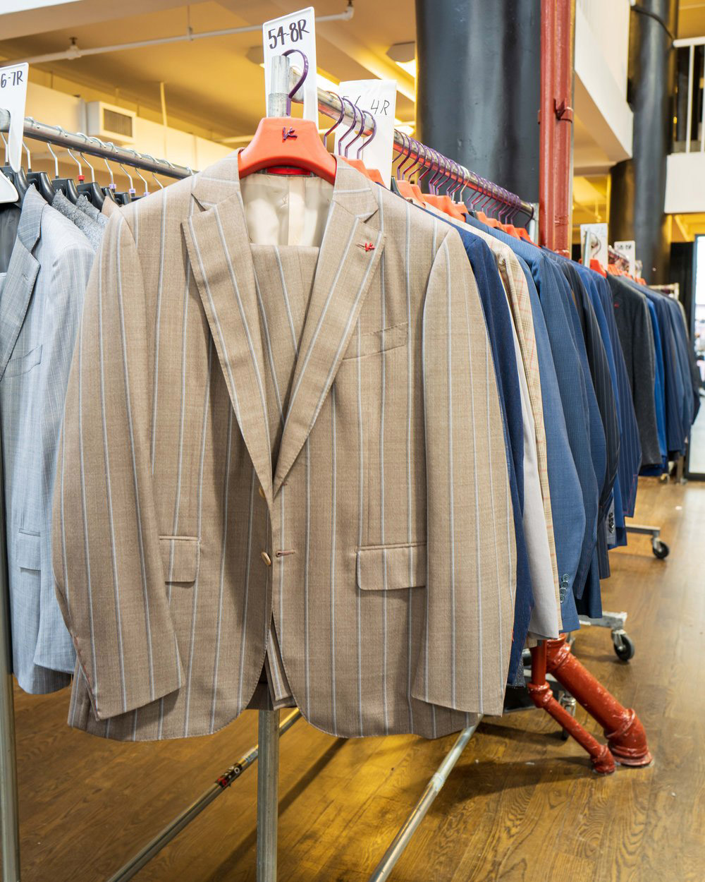 Isaia Sample Sale in Images