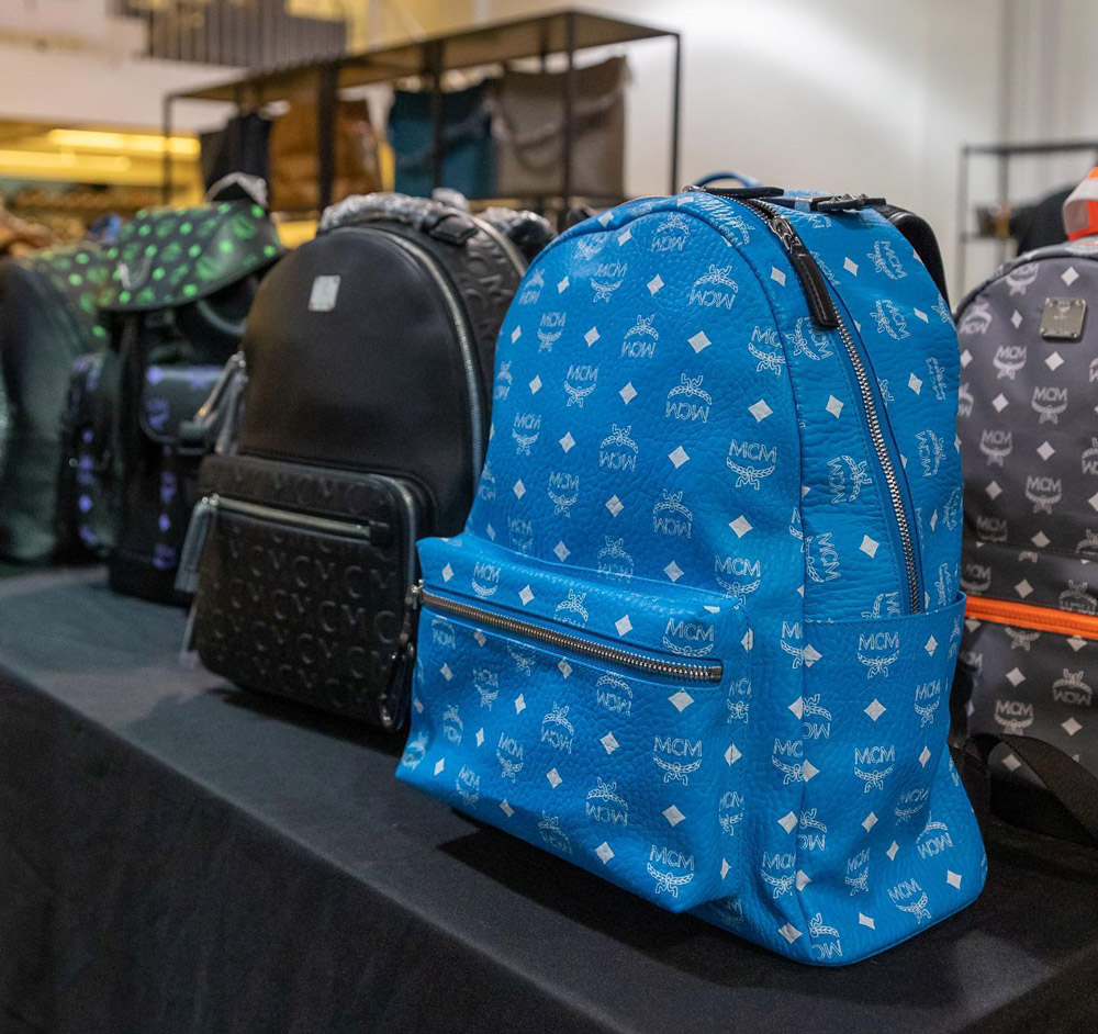 MCM Blue Men's Backpack for sale