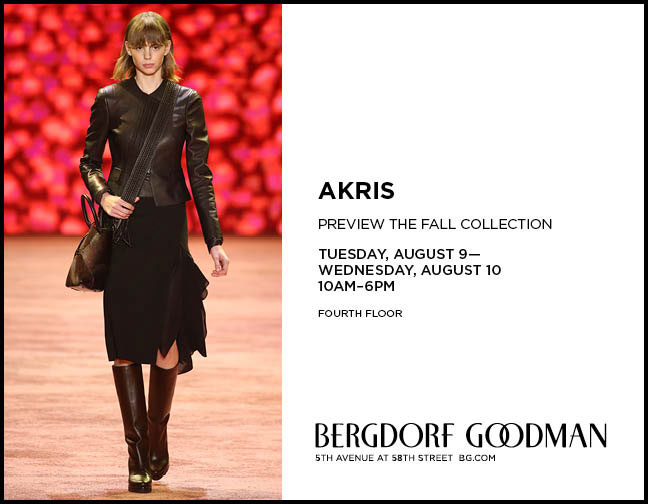 Akris Trunk Show 