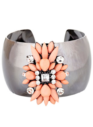 Statement cuff bracelet: $20 (retail price $60)