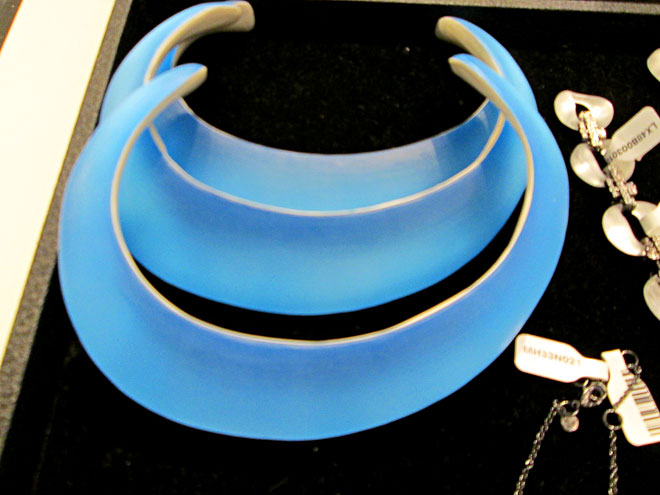 Sculpted lucite collar was just $49