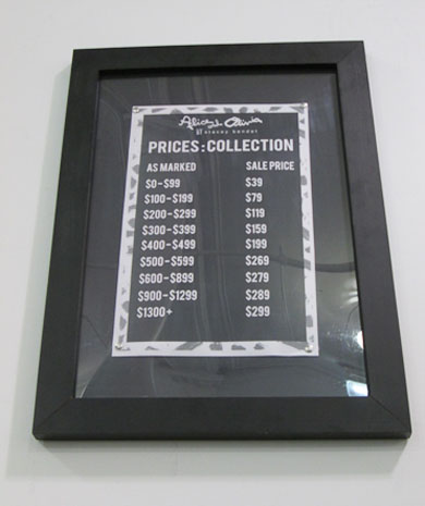 Alice + Olivia Collection Price List