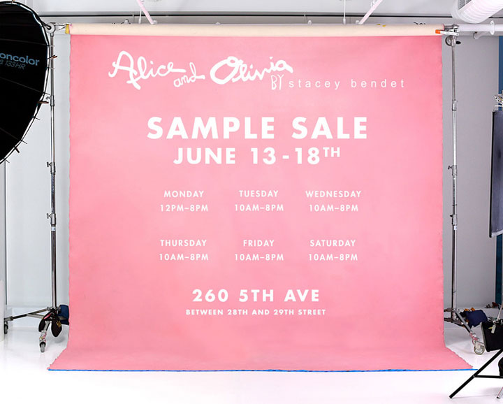 Alice + Olivia Sample Sale