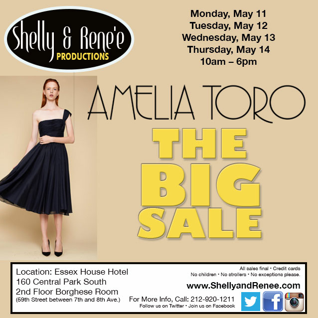 Amelia Toro Sample Sale