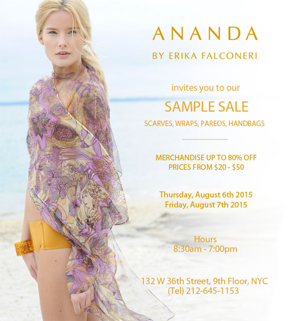 Ananda Sample Sale