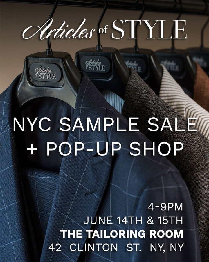 Articles of Style Sample Sale