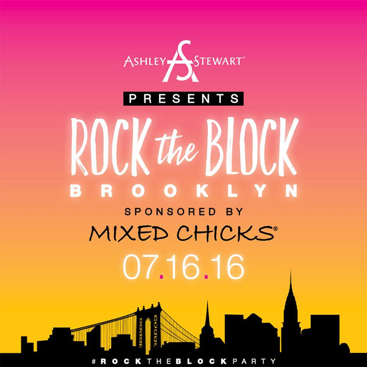 Ashley Stewart Rock the Block Brooklyn Party