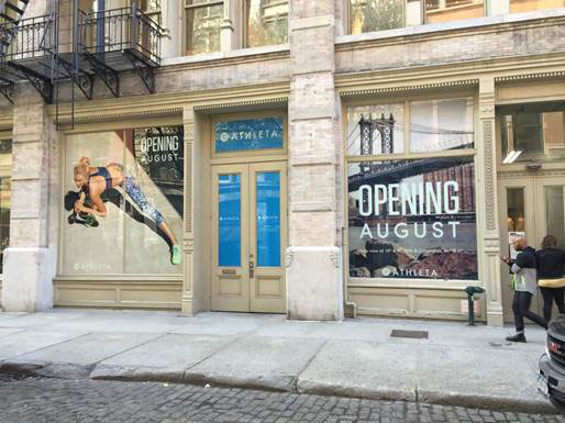  Athleta Opens New Store in Soho