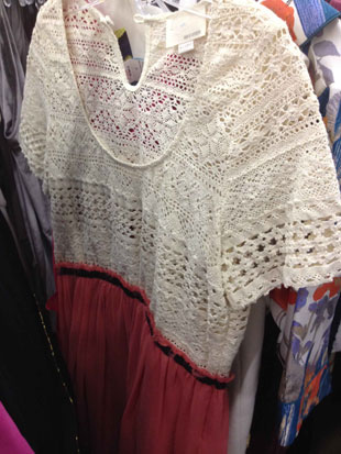 Crochet and Cherry Band of Outsiders Summer Dress in Size 3 ($199)