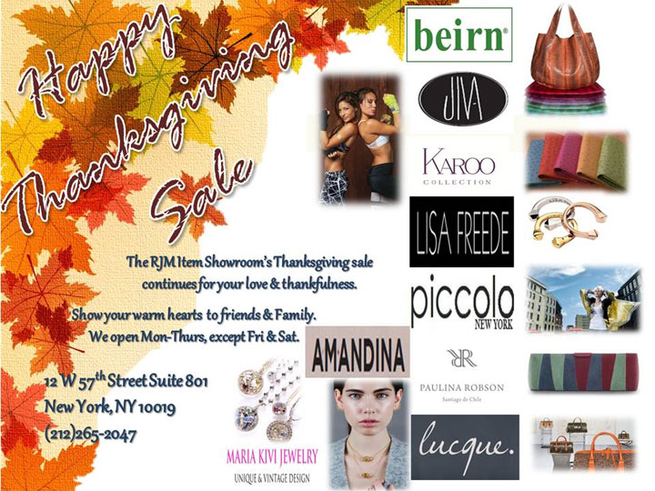 Beirn & Designers Thanksgiving Sale