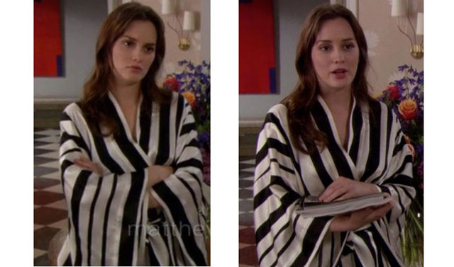 Blair Waldorf Wears a Vintage Josie Natori Robe