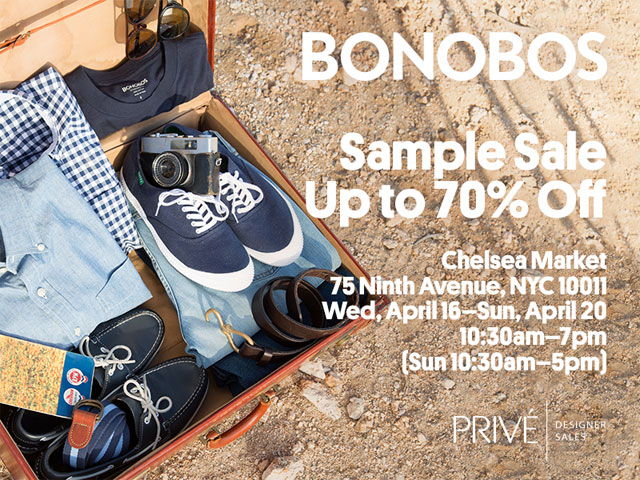 Bonobos Clothing New York Sample Sale - TheStylishCity.com