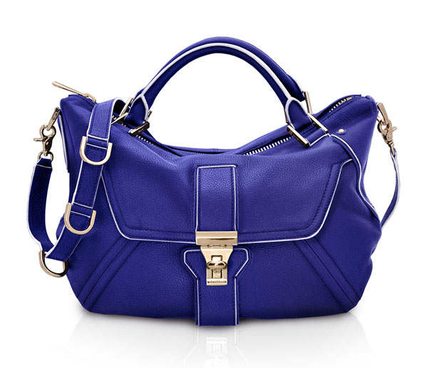 Botkier CAPRI Satchel in Sapphire - MSRP: $495/ Sale Price: $125 - 75% OFF