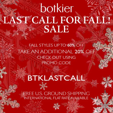 Botkier Last Call For Fall Sale