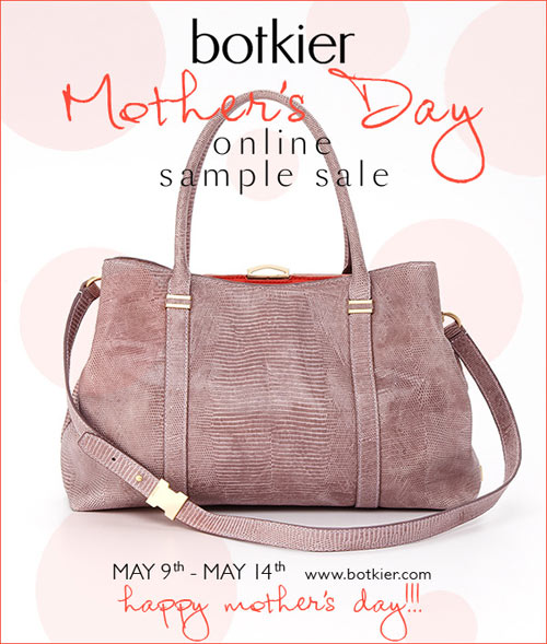 Botkier Online Mother's Day Sample Sale