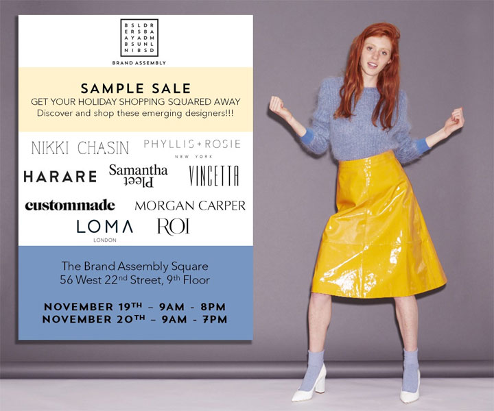 Brand Assembly Sample Sale