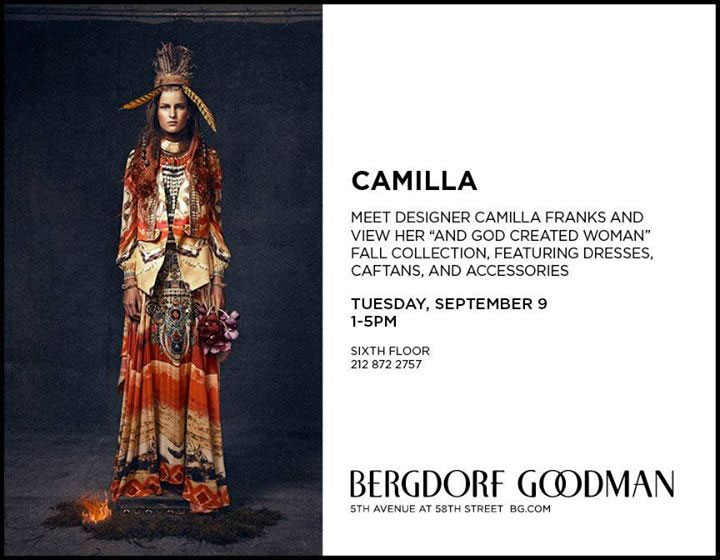 Camilla "And God Created Woman" Trunk Show