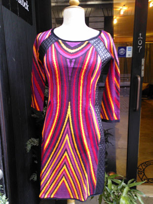 Cecilia Prado Leather Detail Knit Dress: originally $348, now $100