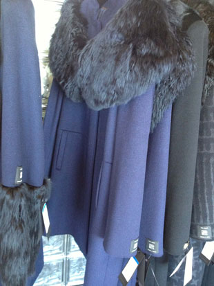 Cinzia Rocca Fur-Trimmed Coat ($1,000)