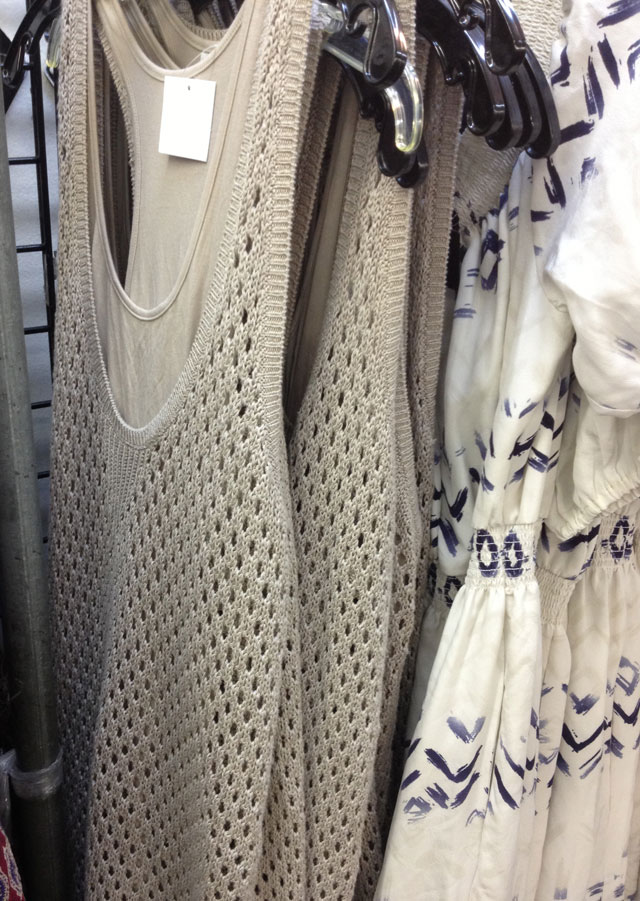 Beige Crochet Dress ($40, orig. $179.50)