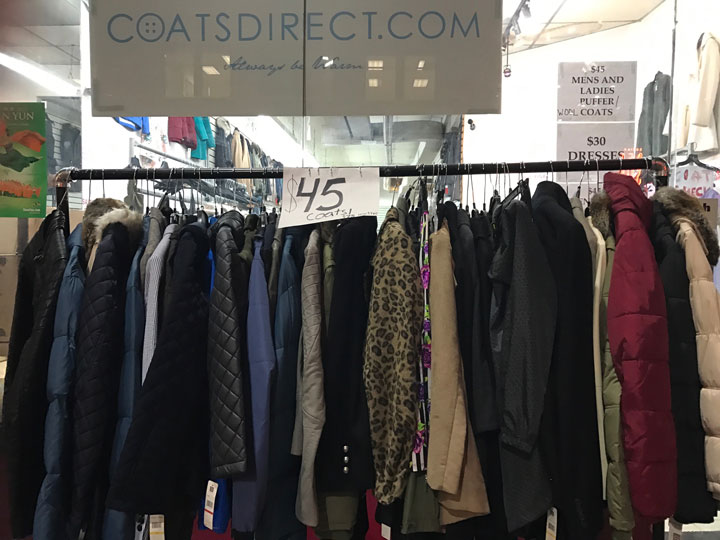 Coats Direct Sample Sale 