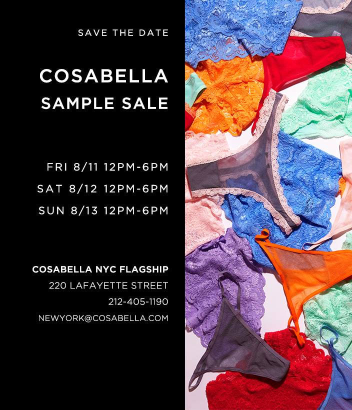 Cosabella NYC Sample Sale 