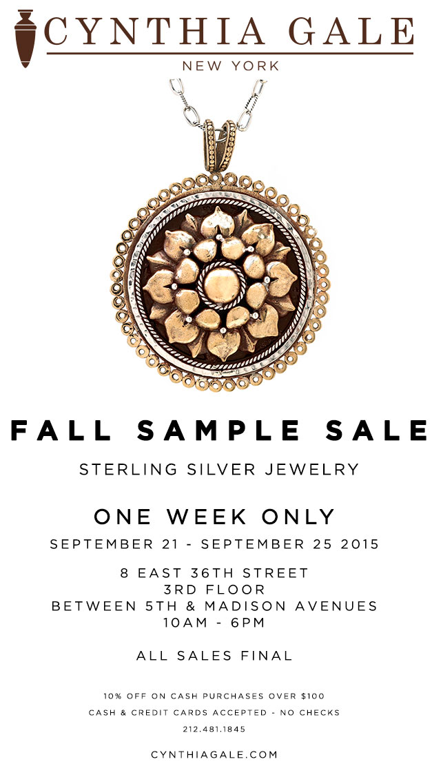 Cynthia Gale New York Sample Sale