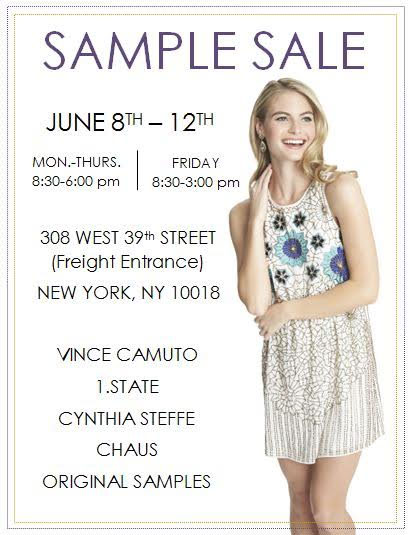 Cynthia Steffe, Vince Camuto, & More Sample Sale