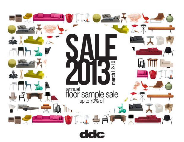 DDC Floor Sample Sale