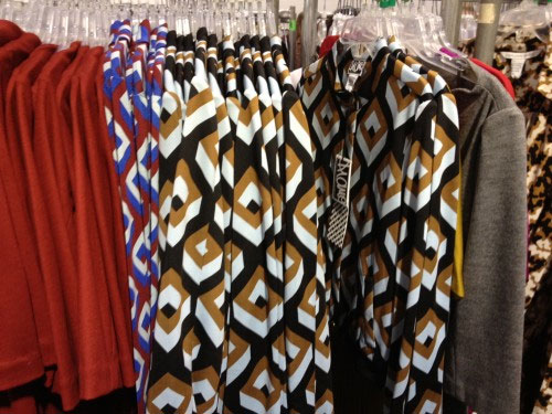 Short, light-weight jackets at the DVF Sample Sale