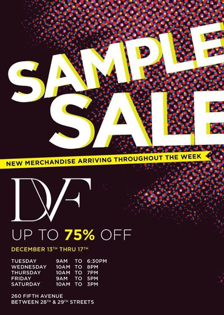 DVF Sample Sale