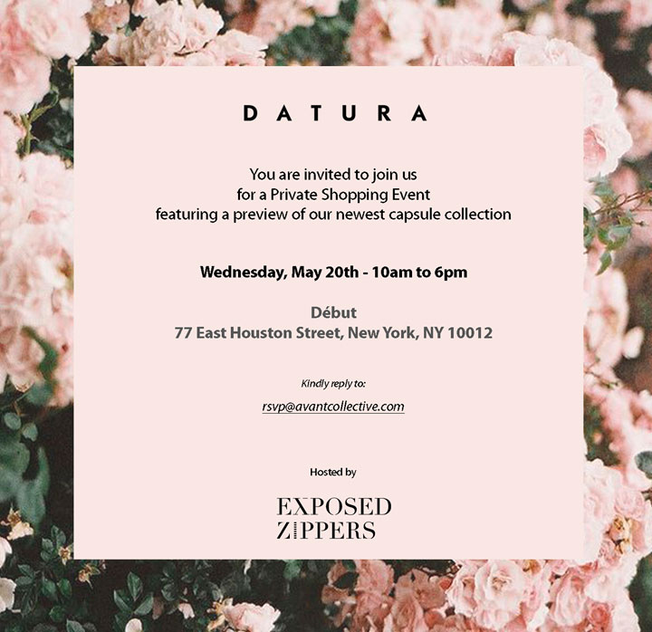 Datura Private Shopping Event