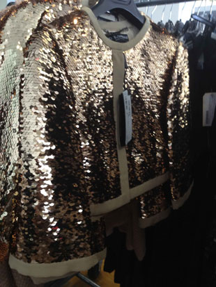 Dolce & Gabbana Gold Crop Jacket ($269, $2,695)