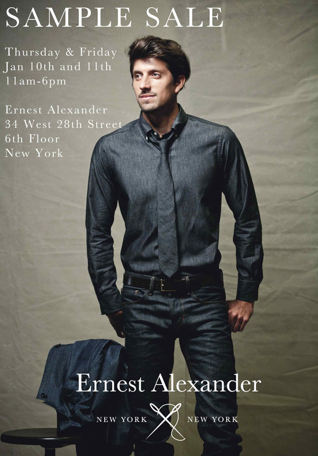 Earnest Alexander Sample Sale