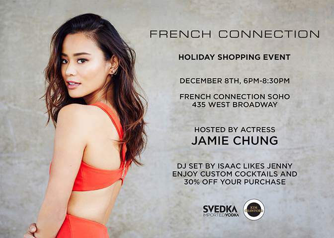 French Connection Holiday Shopping Event