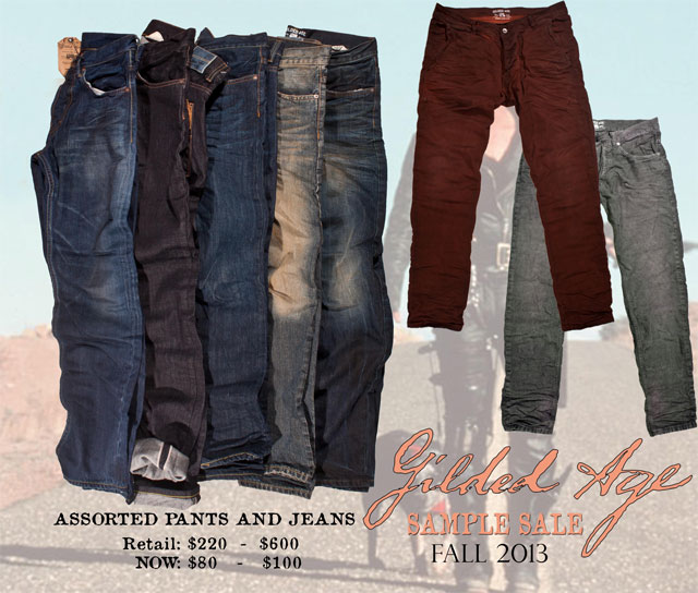 Gilded Age Fall 2013 Sample Sale