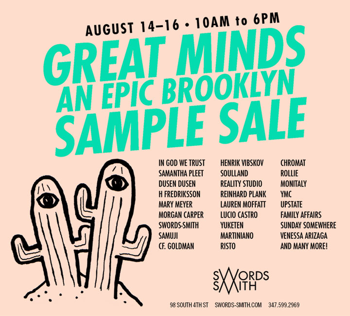 Great Minds Sample Sale