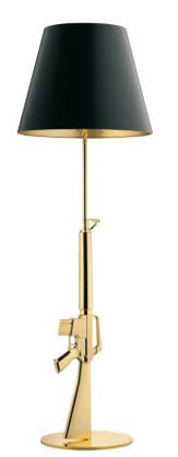 Guns Lounge lamp by Philippe Starck