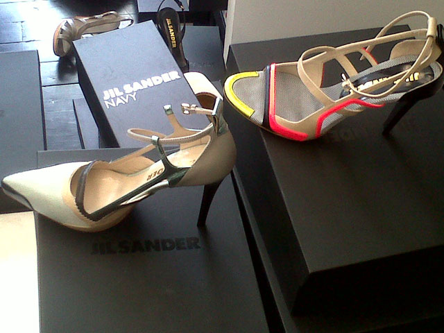 Boots, heels, flats, etc.; most averaging just $35 at Jil Sander Sample Sale