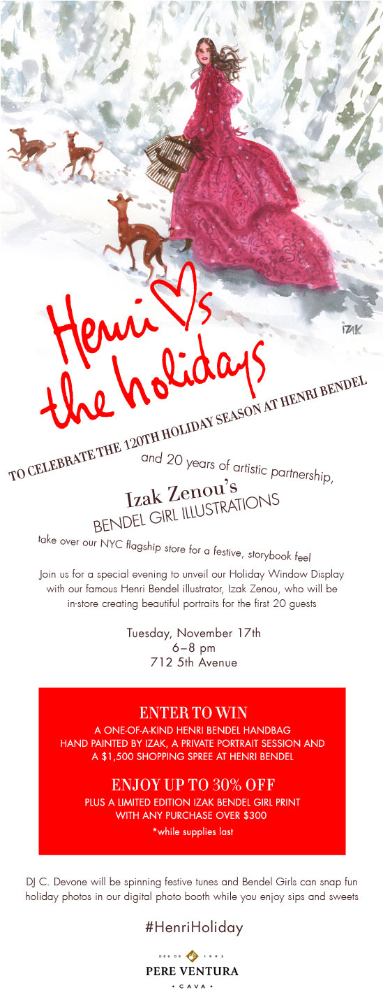 Henri Bendel Holiday Window Unveiling Event 