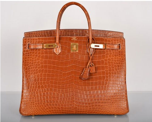 Hermes Matte Fauve Nilo Crocodile 30cm Birkin Bag Gold Hardware