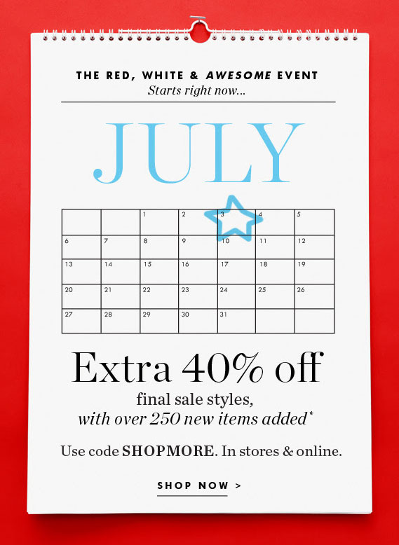 J.Crew Final Retail Sale