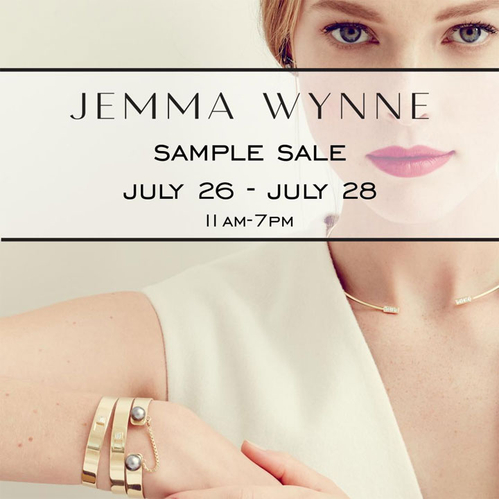 Jemma Wynne Sample Sale