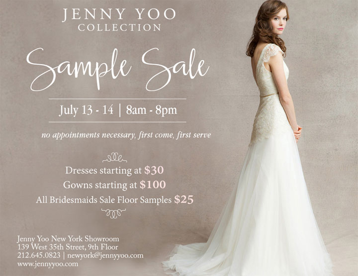 Jenny Yoo Sample Sale