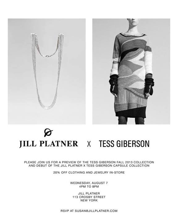 Jill Platner X Tess Giberson Trunk Show